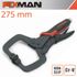 C-type Welding Lock Grip Pliers With Adjustable Tip